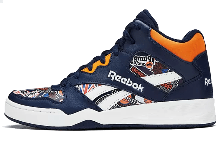 Reebok Royal BB4500 Hi2 'Navy Blue Orange' 2