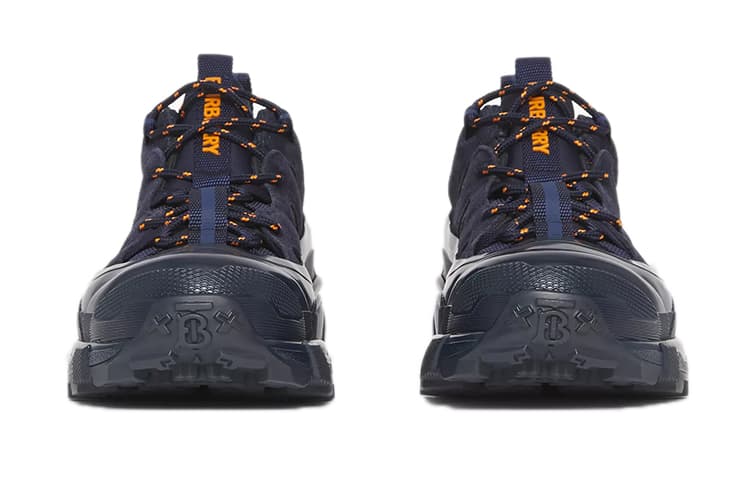 Burberry Arthur Casual Shoes Women's Low-Top Marine Blue 6