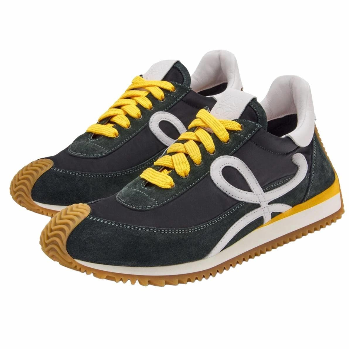 LOEWE Flow Runner 2.0 Low Top Casual Shoes Men's Black 5