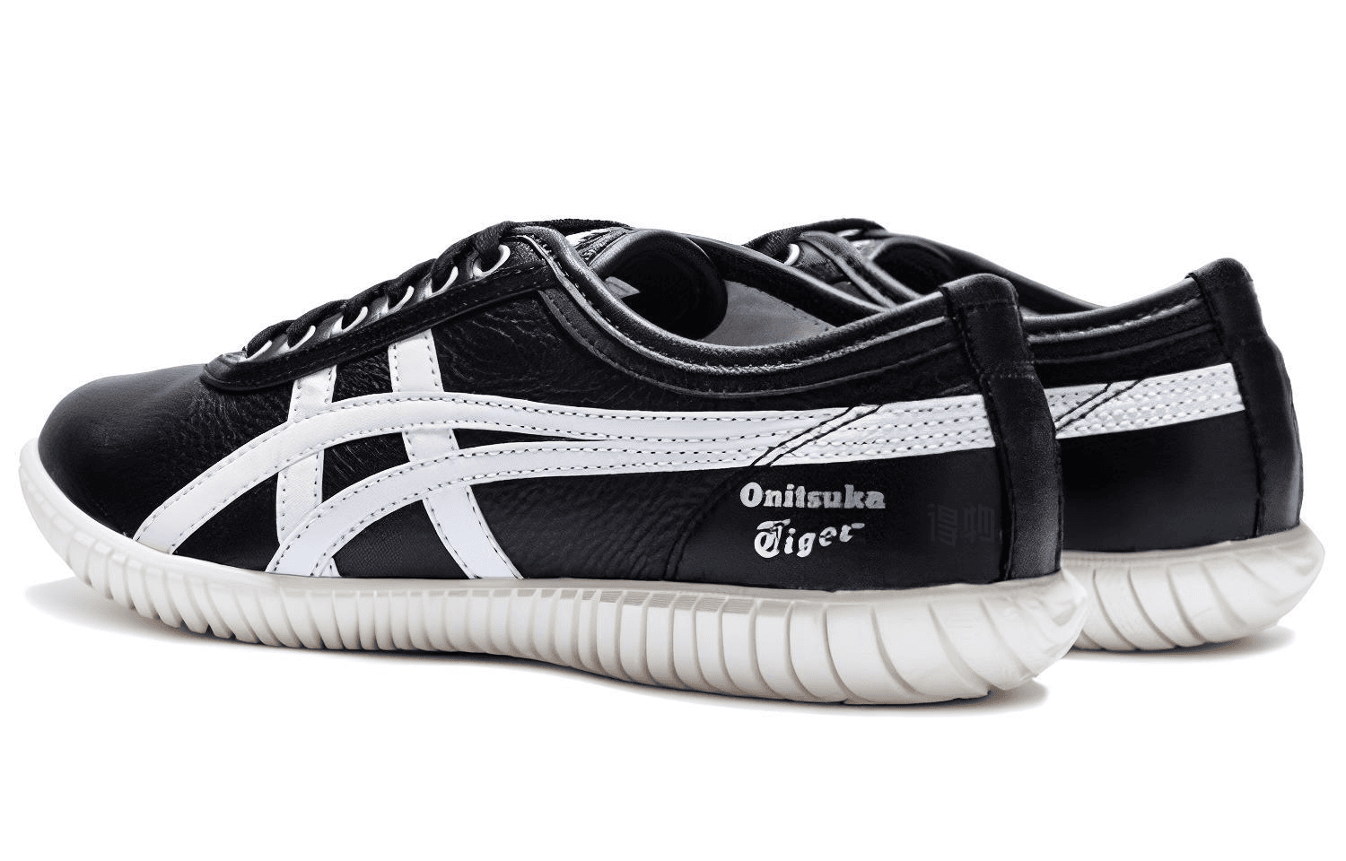 Onitsuka Tiger Tsunahiki Lightweight Comfortable Cushioned Anti-Slip Wear-Resistant Low-Top Casual Shoes Unisex Black White 6