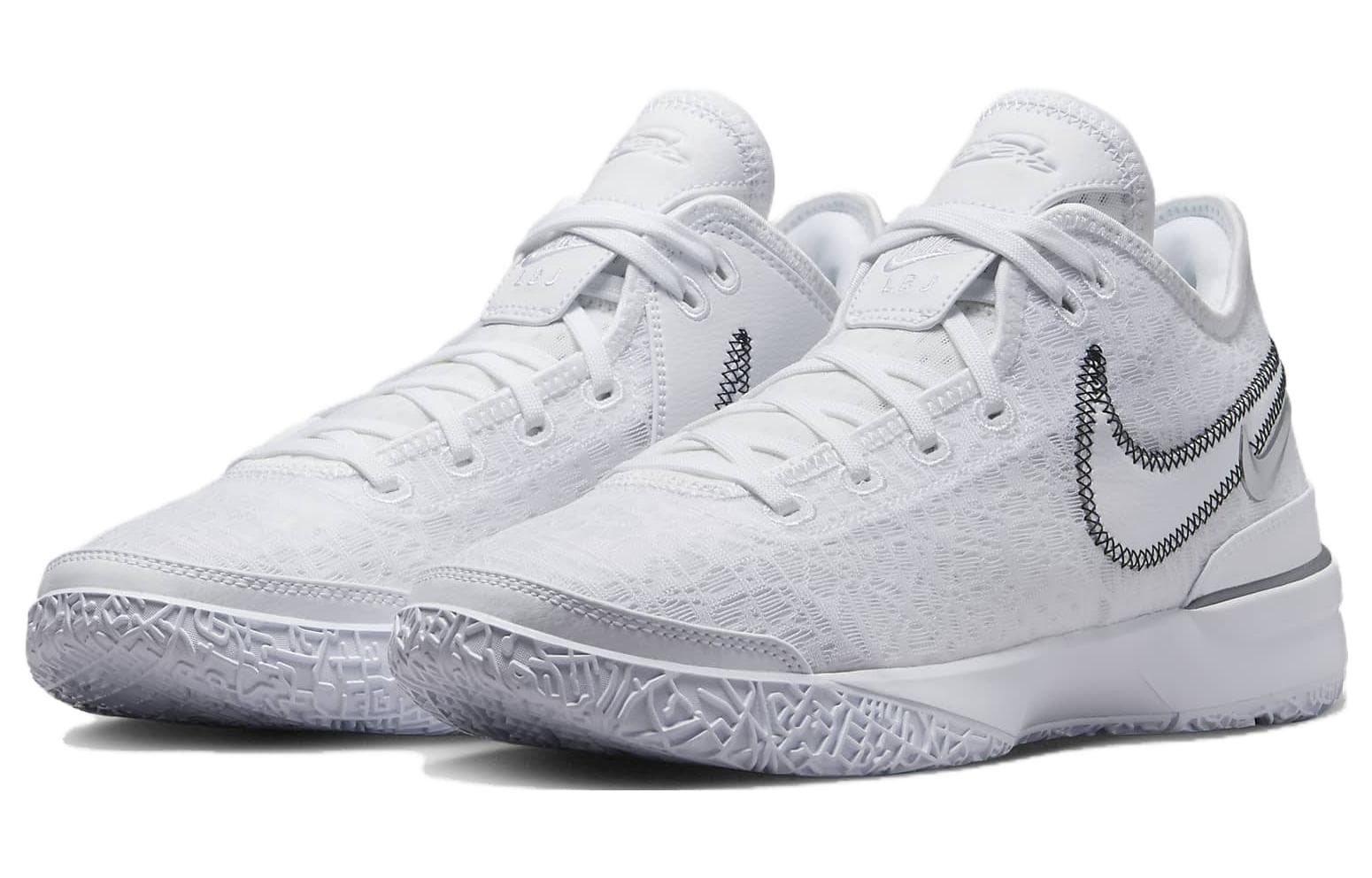 Nike Zoom LeBron Nxxt Gen Ep 'White Metallic Silver' 6