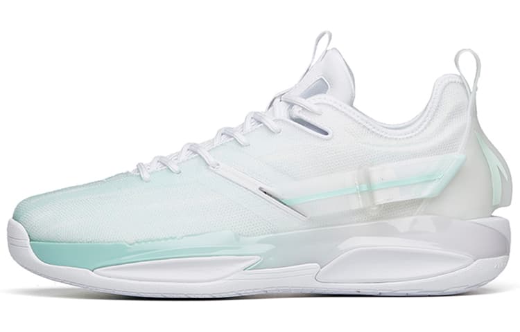 Anta GH3 Frappe Cushioning Support Low-Top Performance Basketball Shoes Men's White Green 2
