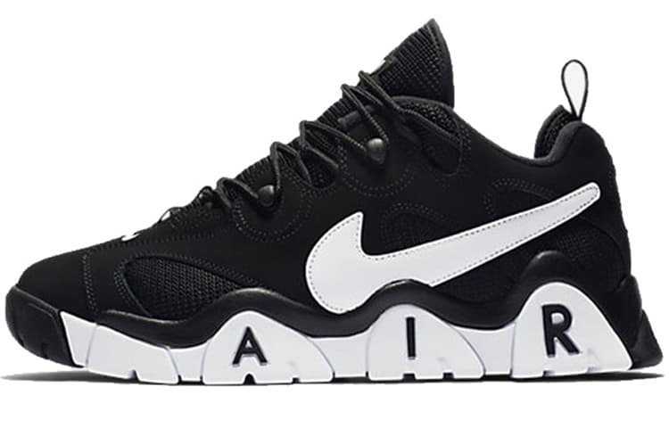 Nike Air Barrage Low Black/White-White 2