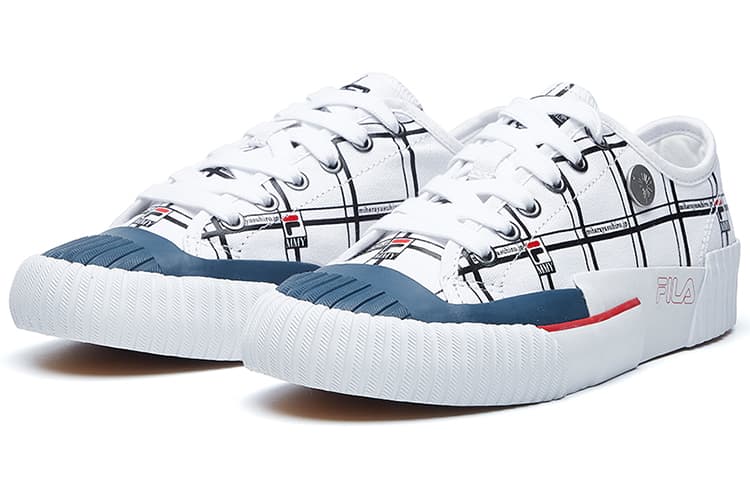 MIHARA YASUHIRO x FILA Carve Abrasion-Resistant Low-Top Canvas Shoes Women's 5