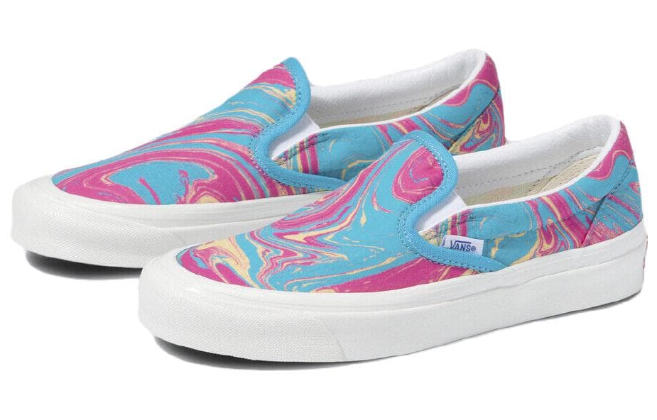 Vans Anaheim Og Marble Slip On 98 'Blue Pink' 6