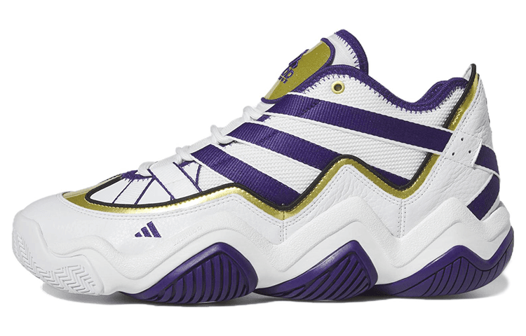 Adidas Originals Top Ten 2010 White Purple Gold