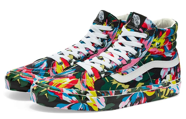 Vans Sk8 Hi Kenzo Floral Green 3