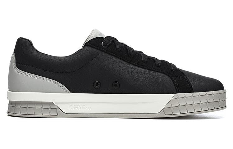 FILA ACE Anti-Slip Wear-Resistant Low-Top Modern Skateboard Shoes Black 4