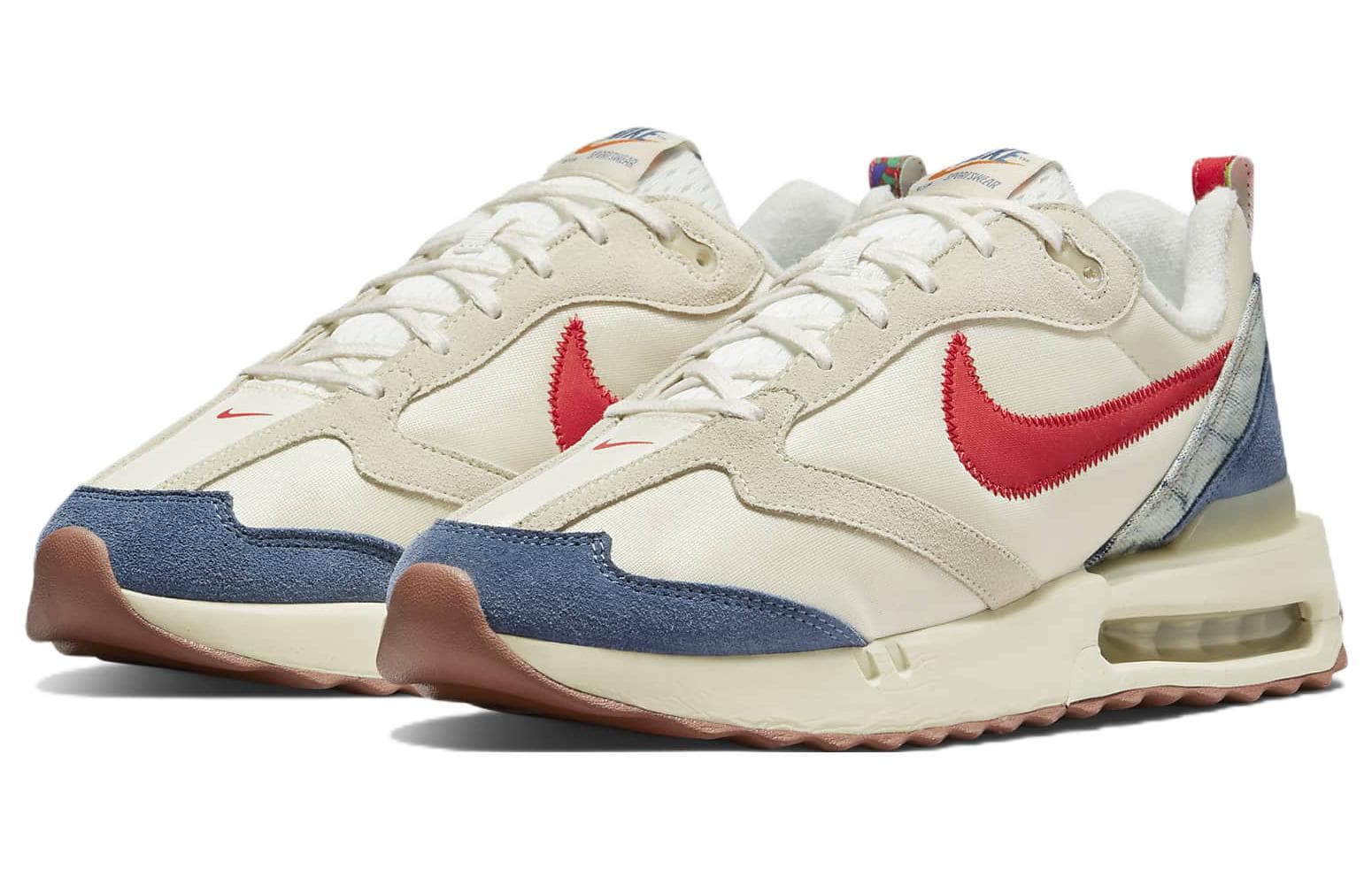 Nike Air Max Dawn Coconut Milk Red Navy 5