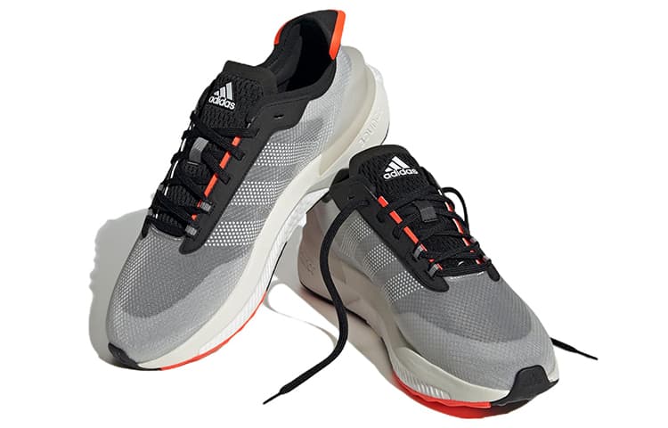 Adidas Avryn Core Black Solar Red Grey 5