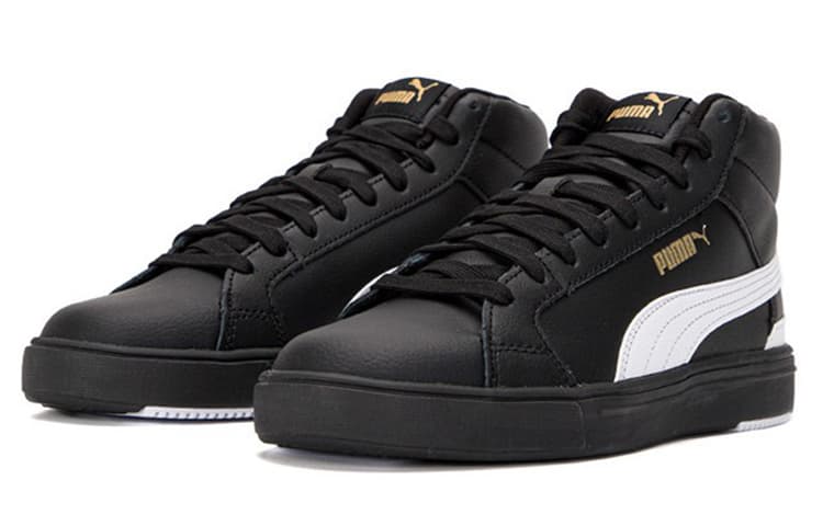 Puma Serve Pro Lite Mid 'Black Team Gold' 6
