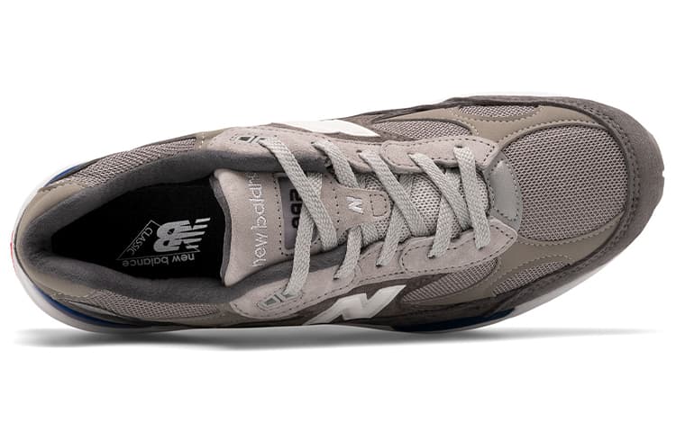 New Balance 992 Grey Blue Red 5