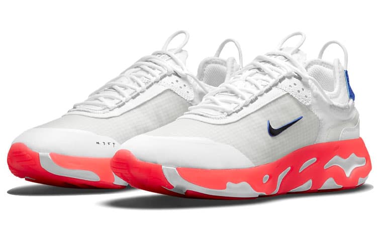 Nike React Live 'White Bright Crimson' 6