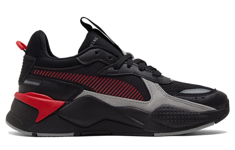 PUMA RS X Reinvention Black High Risk Red 4