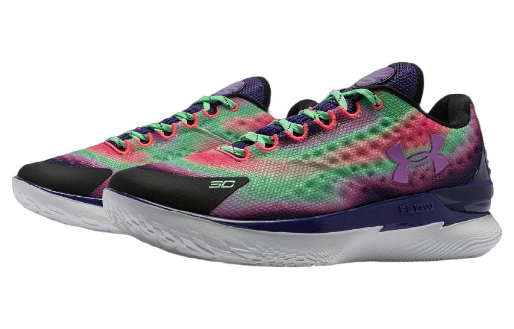 Under Armour Curry 1 Low FloTro Northern Lights 5