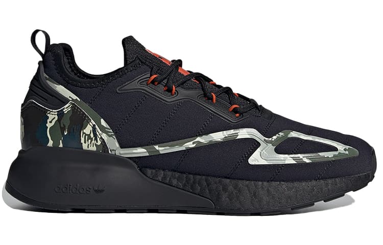 Adidas Originals Zx 2K Boost 'Black Green Blue' 3