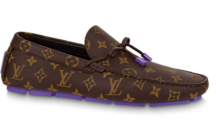 LOUIS VUITTON Driver Casual Shoes Men's Brown 3