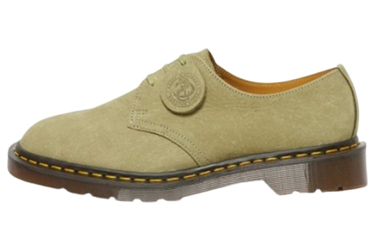Dr.Martens 1461 Made In England Nubuck Leather Oxford Green 2