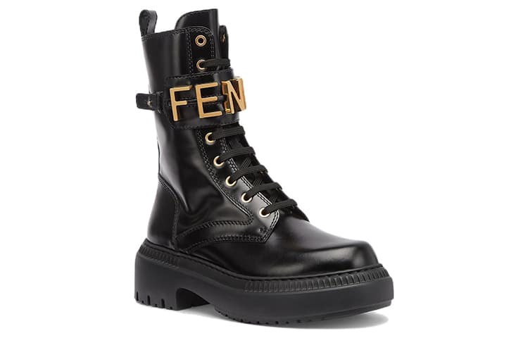 FENDI FENDIgraphy Boot Black Women's 5
