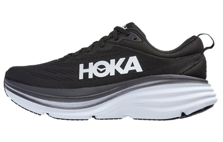 HOKA ONE ONE Bondi 8 Black White