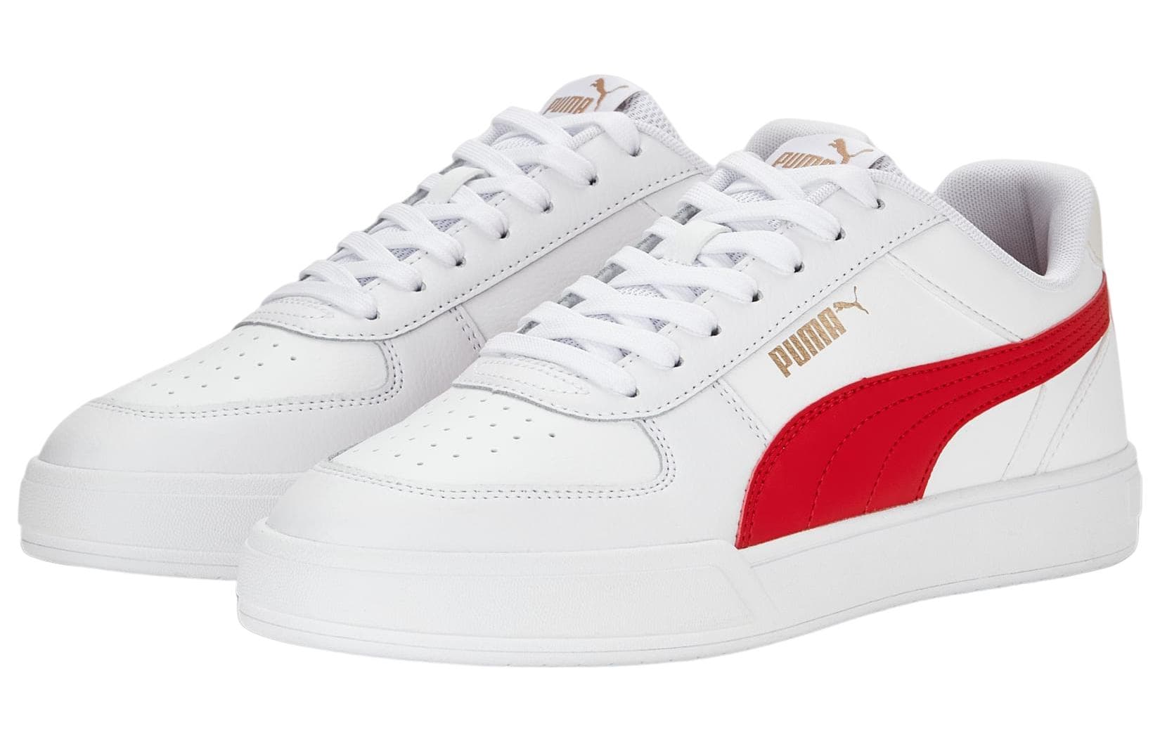 PUMA Caven Trainers 'White Red' 5