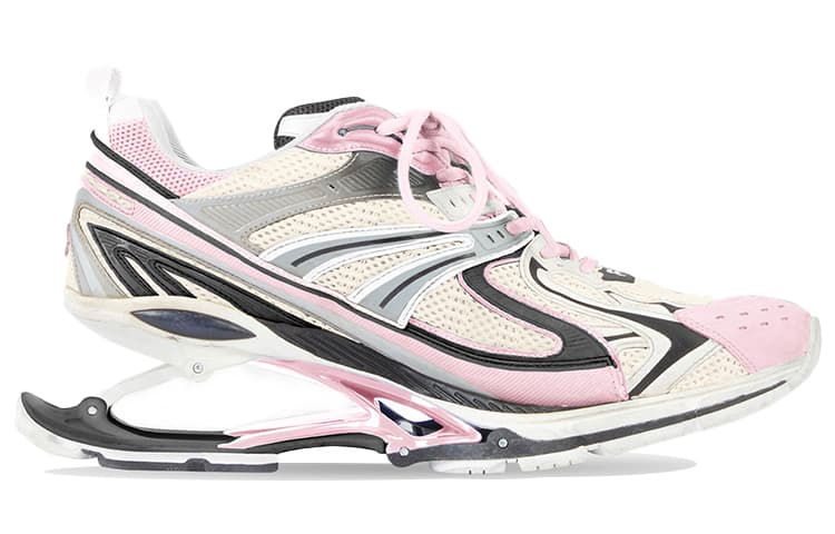 Balenciaga X Pander Pink Silver Women's 3