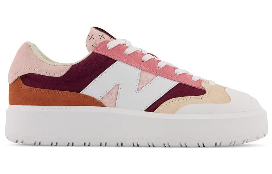 New Balance NB 302 BIG HEART Anti-Slip And Wear-Resistant Lightweight Low-Top Skateboard Shoes Unisex Pink 5