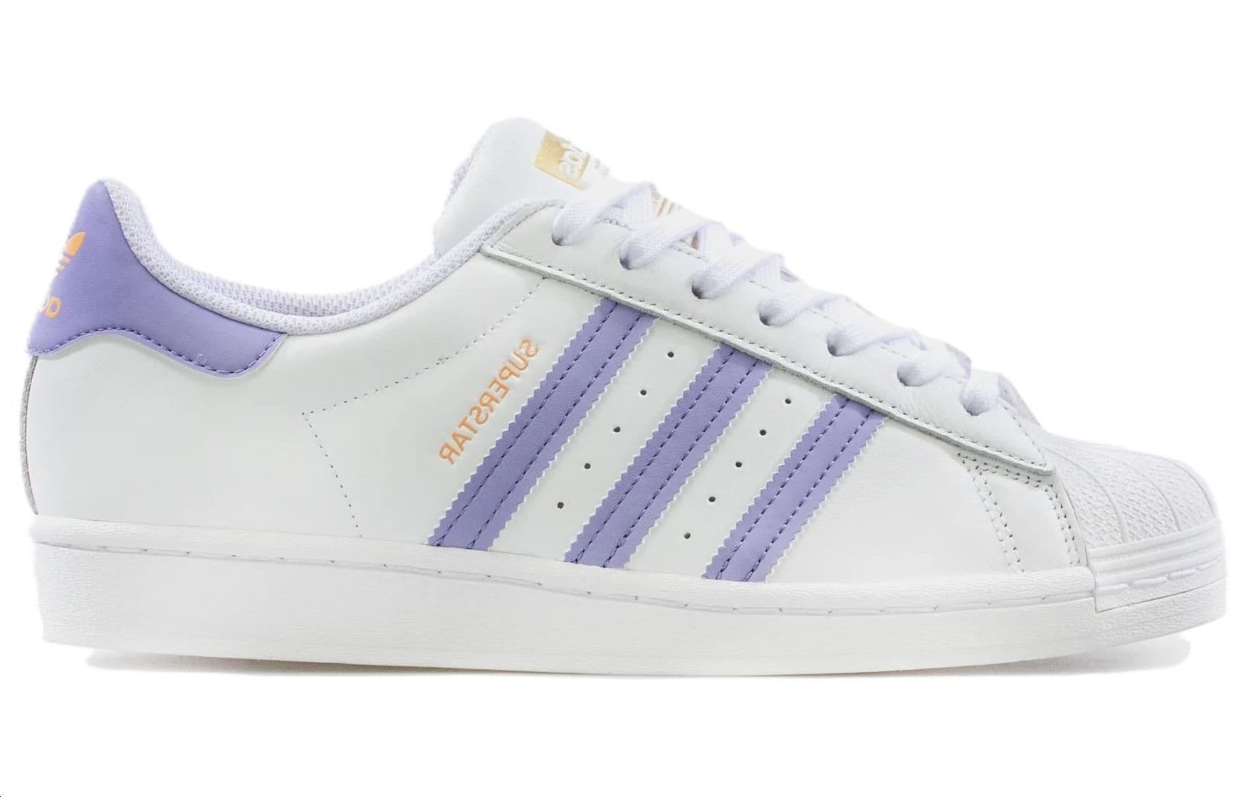 Adidas Originals Superstar White Light Purple 3
