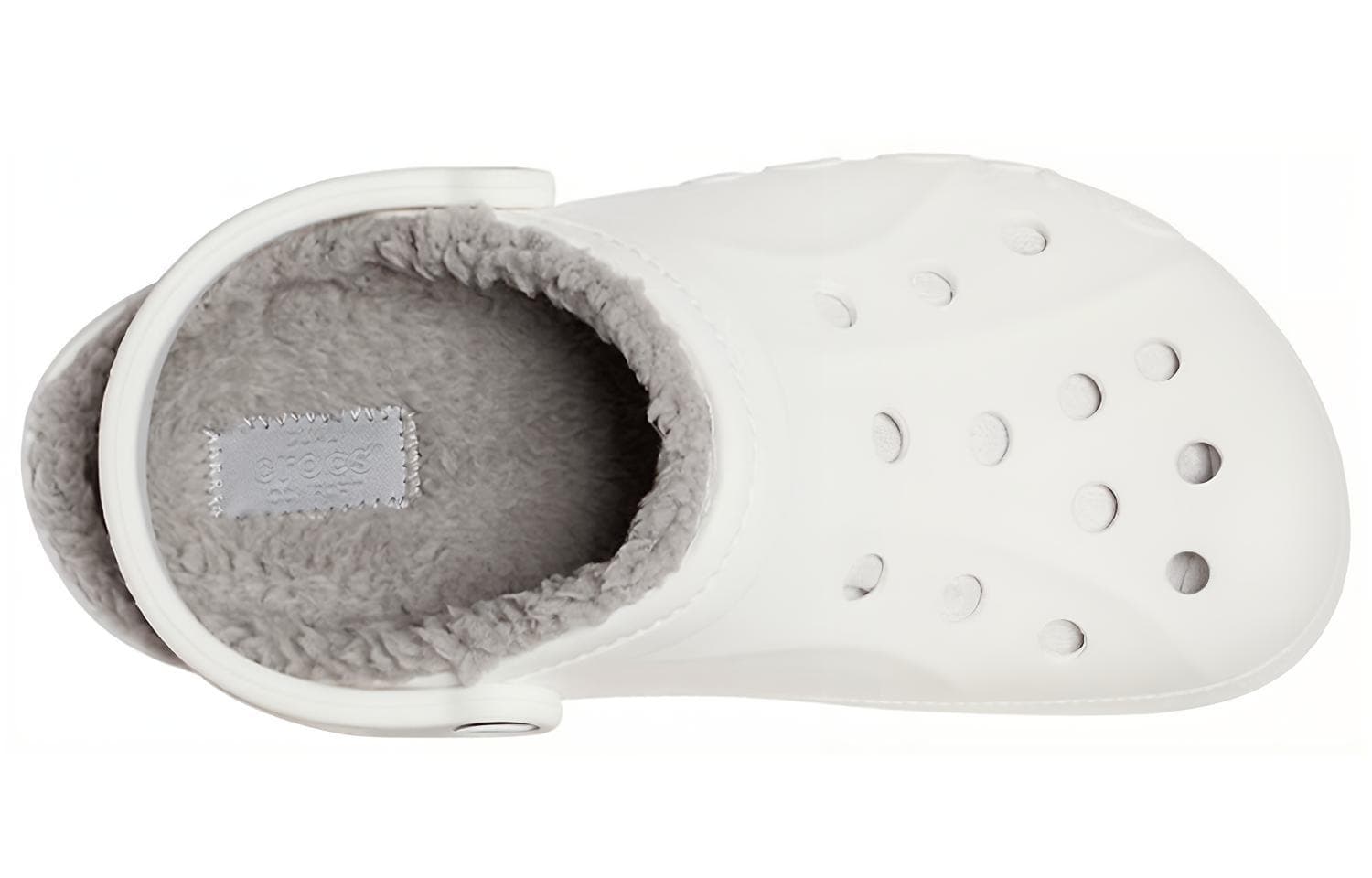 Crocs Baya Lined Clog 'White' 5