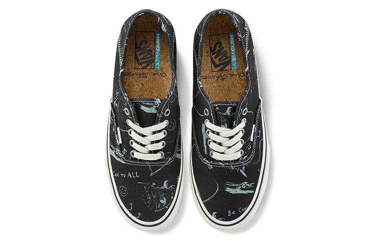 Vans Authentic Sf Chris Johanson Black Antique White 6