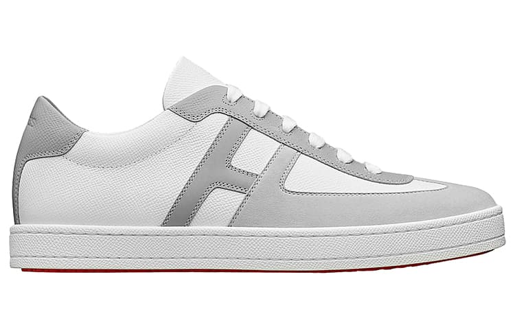 HERMES Boomerang White Grey 4