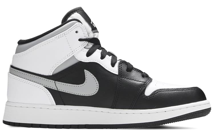 Jordan 1 Mid White Shadow GS