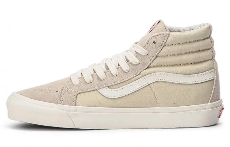 Vans Og SK8 HI Lx Beige White 2