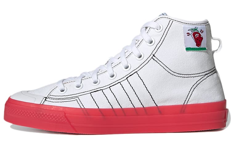 Adidas Originals Originals Nizza Hi Rf 'White Red'