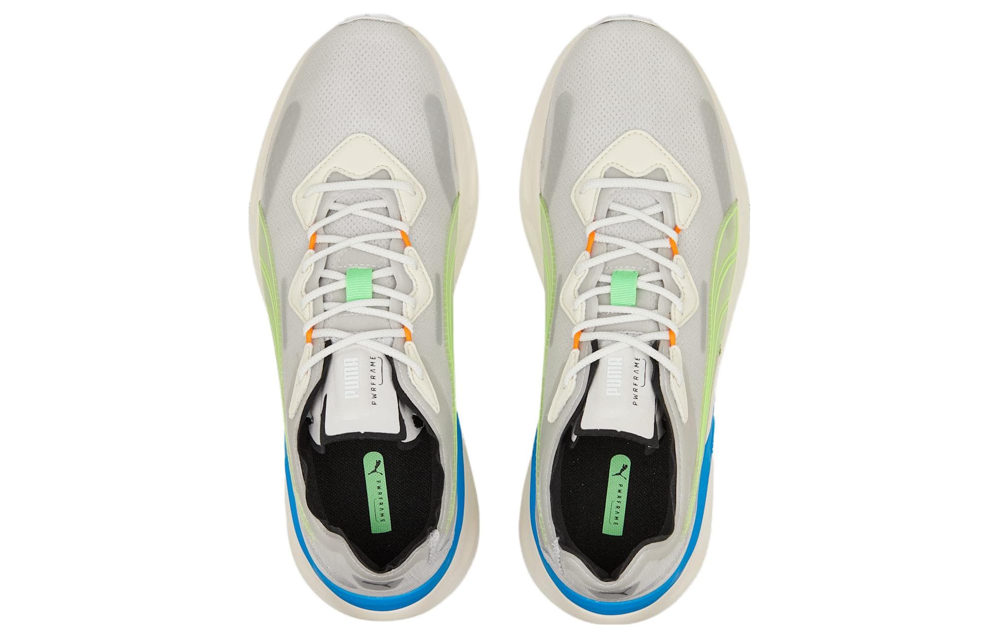 PUMA Pwrframe Aerogram Blaze 'White Green Blue' 5