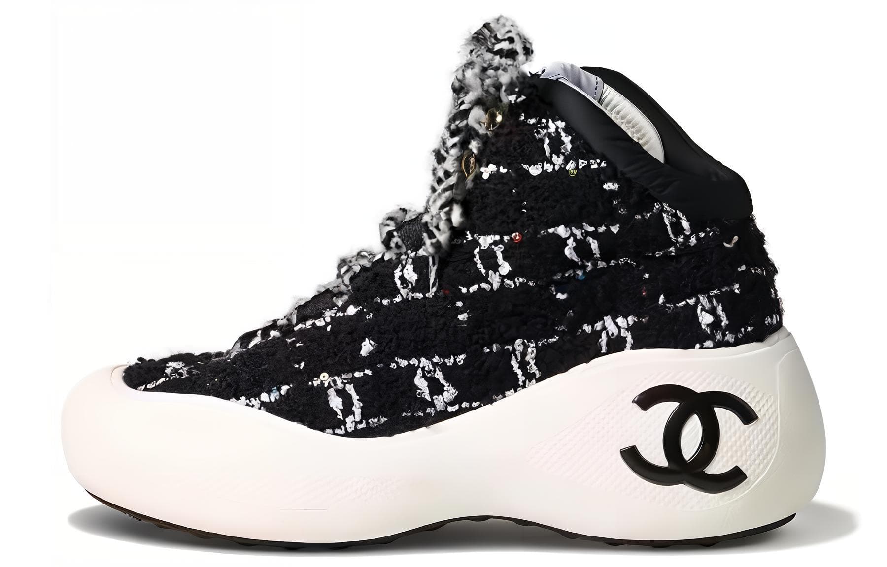 CHANEL 22N Casual Shoes Women's Black 2