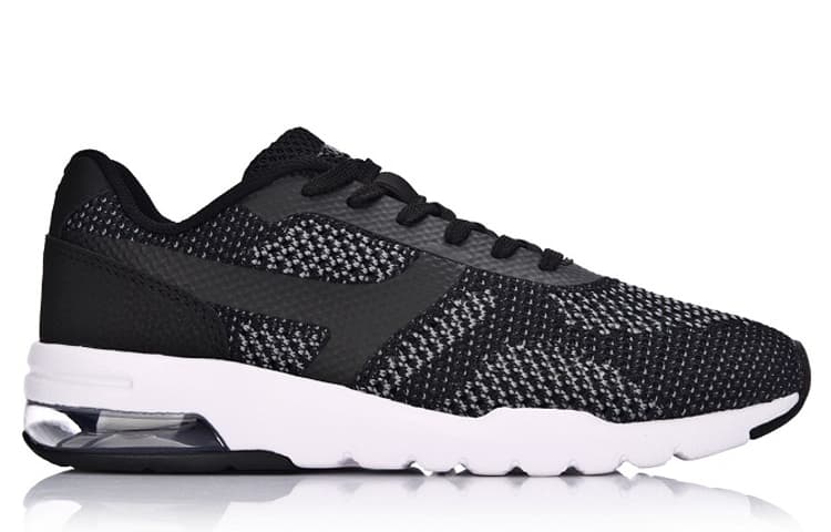 LINING Bubble Casual Shoes Women's Low-Top Black Gray 4