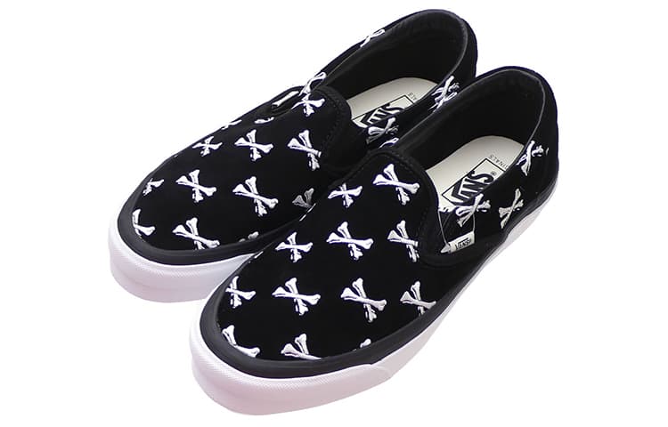 Vans Wtaps X Og Classic Slip On Lx 'Bones   Black' 6
