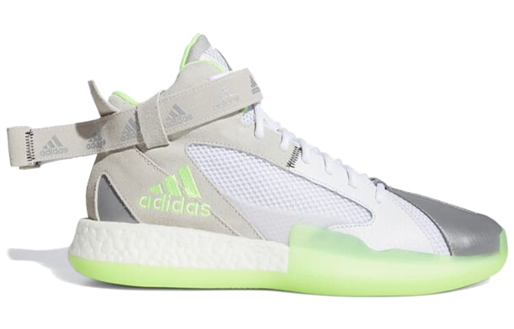 Adidas Posterize Vintage Basketball Shoes 'Grey Green' 4
