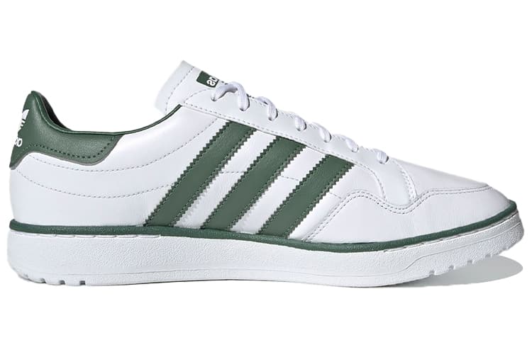 Adidas Originals Team Court Shoes 'White Collegiate Green' 3
