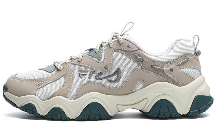 FILA Cat Claw 4.0 Anti-Slip Wear-Resistant Low-Top Casual Shoes Men's Brown White 2