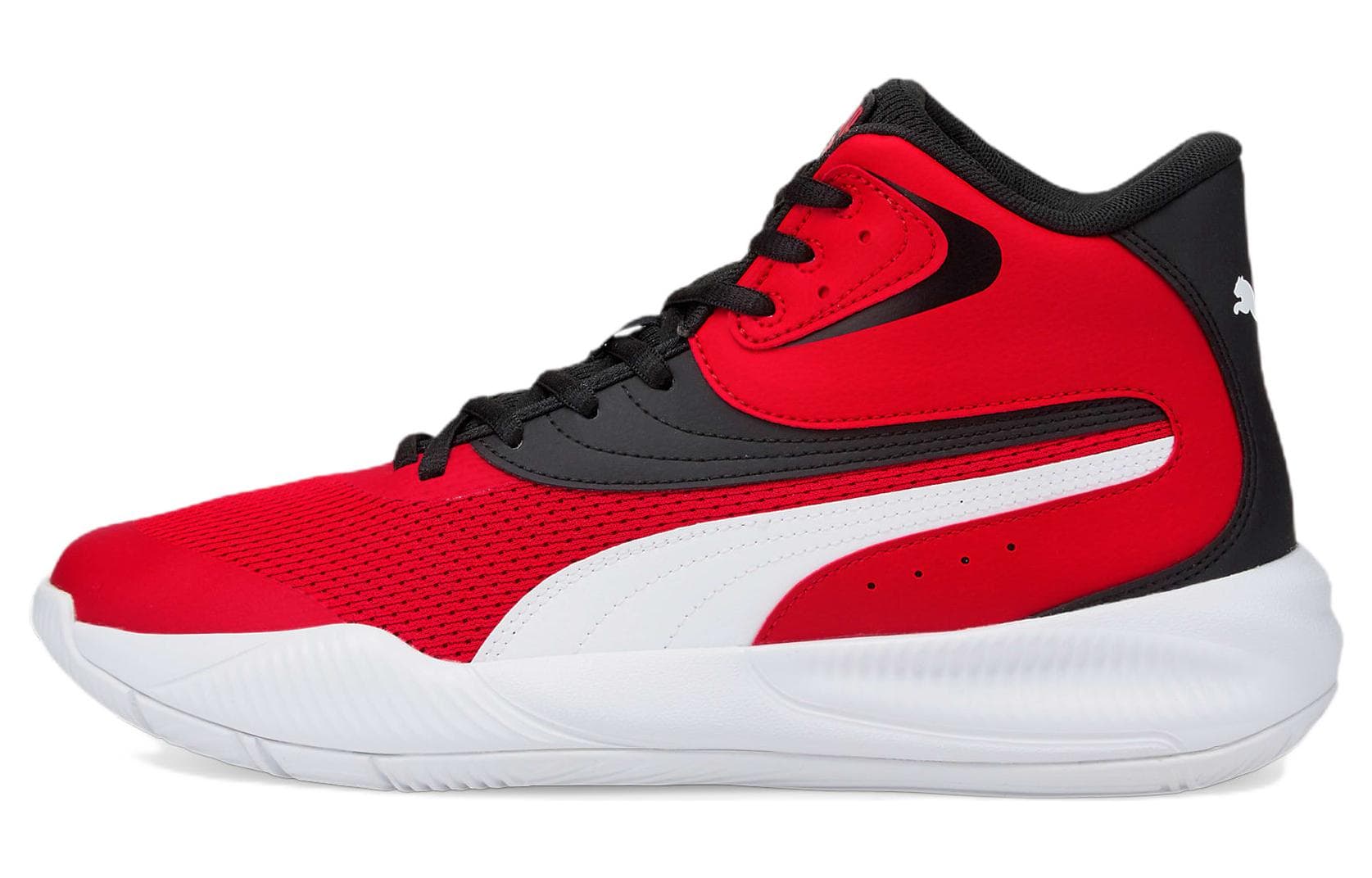 PUMA Triple Mid 'High Risk Red Black' 2