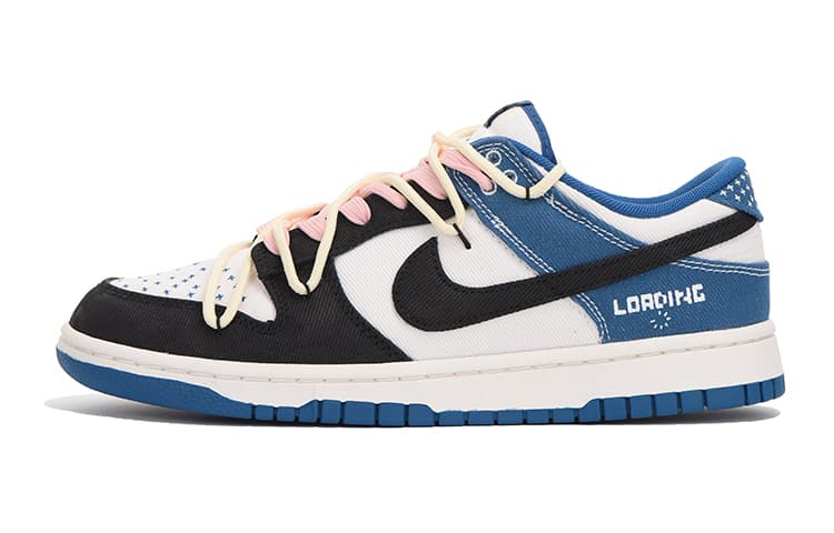 Nike Skateboard Shoes Men Low-Top Blue 4
