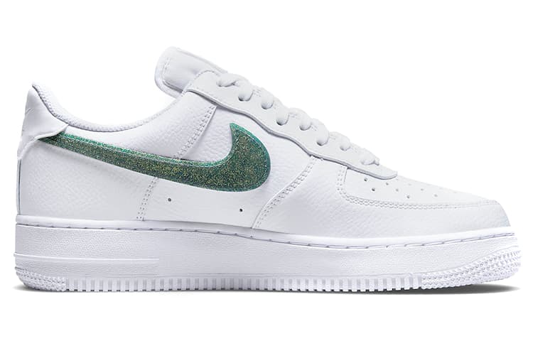 Nike Air Force 1 Low Glitter Swoosh Green Women's 4