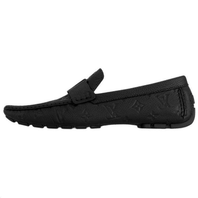 LOUIS VUITTON Monte Carlo Loafers Men's Black 2
