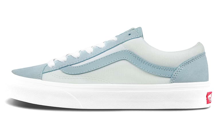 Vans Style 36 Splicing Contrasting Colors Low Tops Casual Skateboarding Shoes Blue Unisex 2