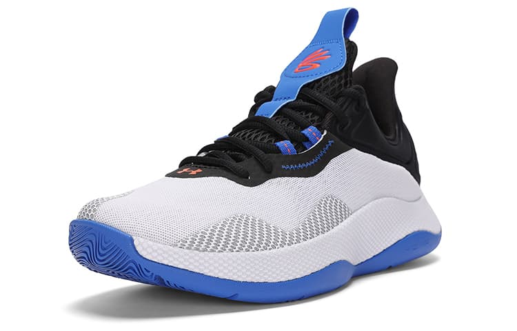 Under Armour Curry 2 Hovr Splash 'White Black' 5