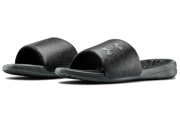 Under Armour Playmaker Diverge Slides Slippers Black 6