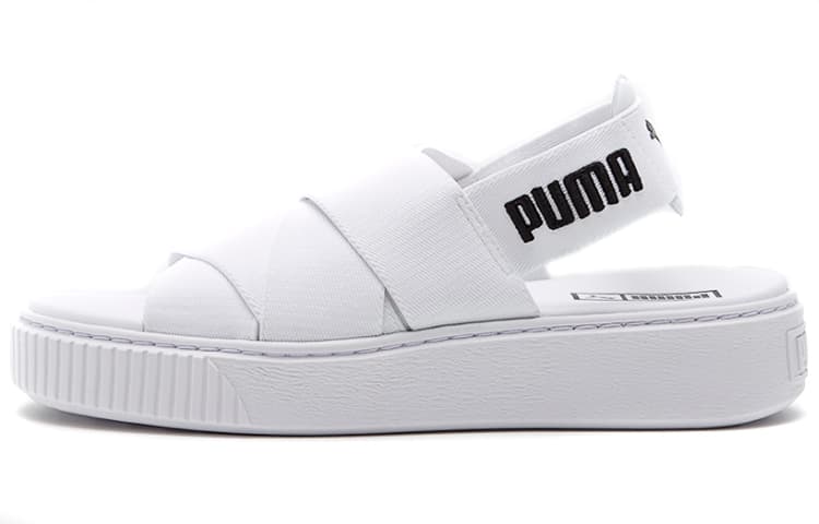 PUMA Platform Trace Sports Sandals 'White Black' Women's 2