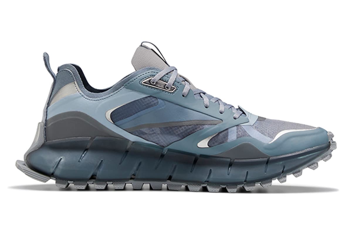 Reebok Zig Kinetica Horizon Edge Ximon Lee Metallic Grey Snake 3